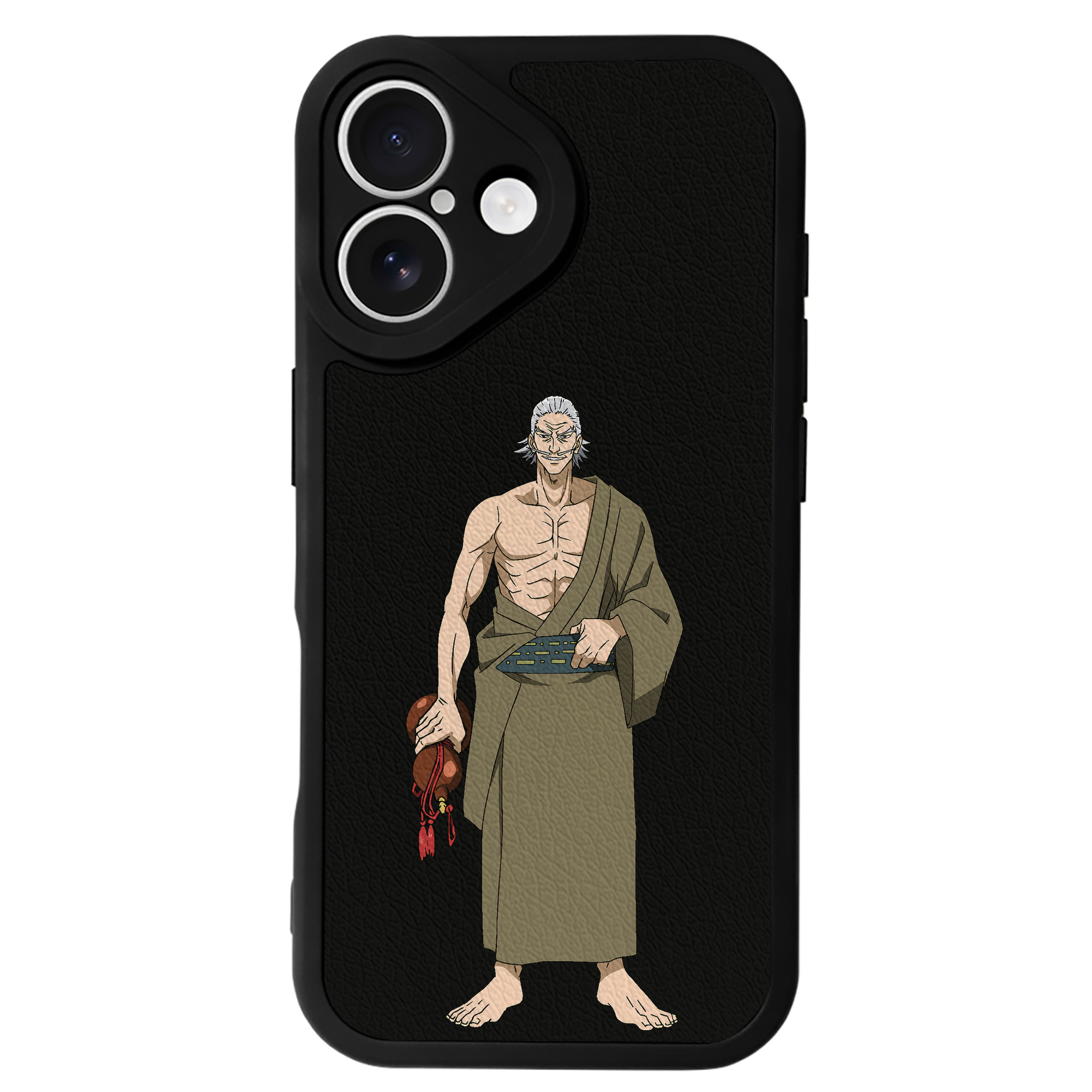 （画像用） 呪術廻戦 Jujutsu Kaisen 【iPhone 16シリーズ対応】シリコンスマホケース（レザー調） 材質：シリコン